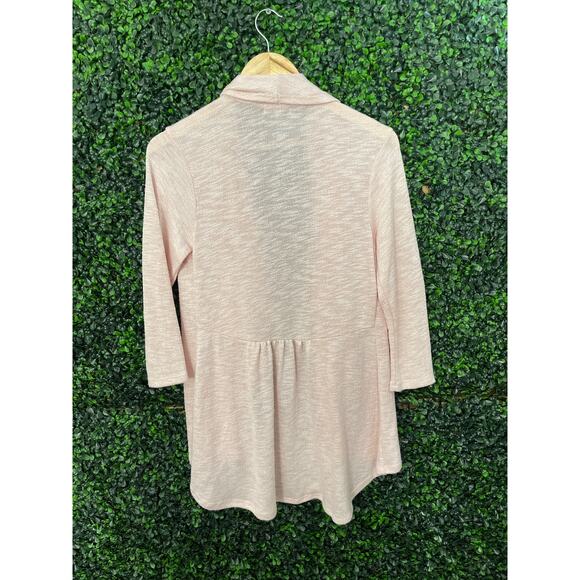 Chenault open Cardigan Sweater Light Pink Women’s Size S - Picture 5 of 5